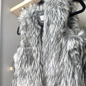Club Monaco Fur Vest